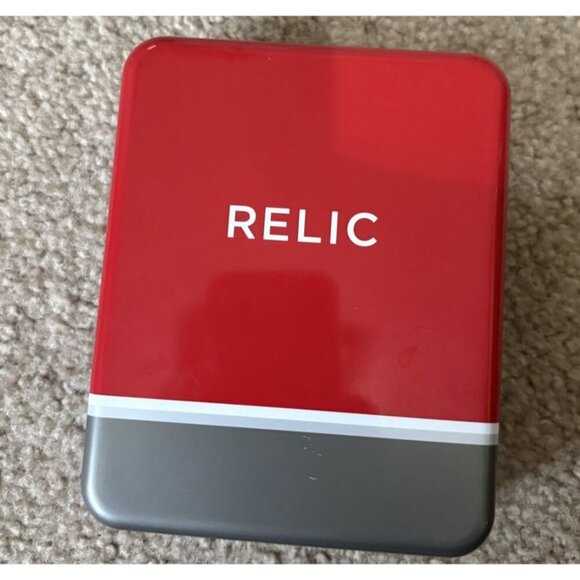 Relic Tin Empty Box Wallet Sized Box RELIC Brand - Picture 1 of 4